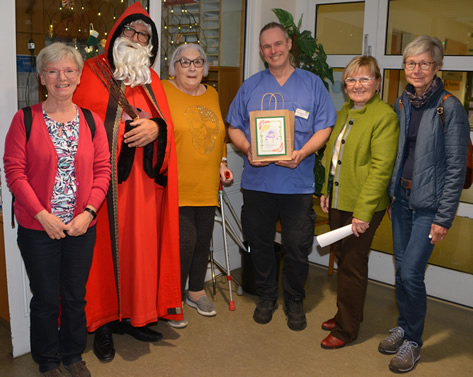 Nikolausfeier Geriatrie Wasserlos 2025